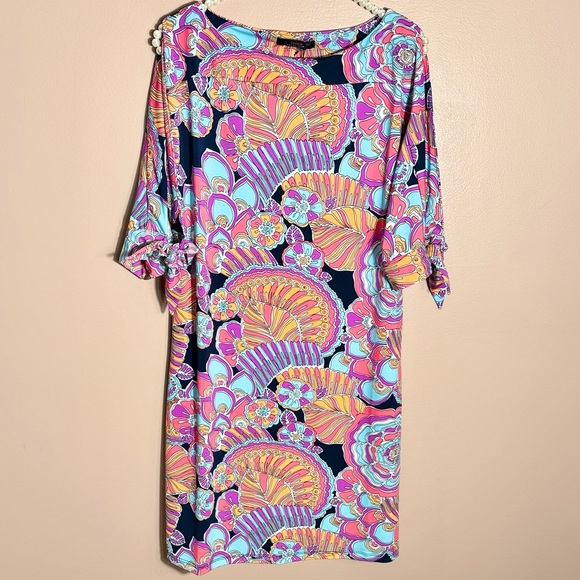 Trina Turk Vibrant Floral Swim Coverup Dress - Picture 2 of 9